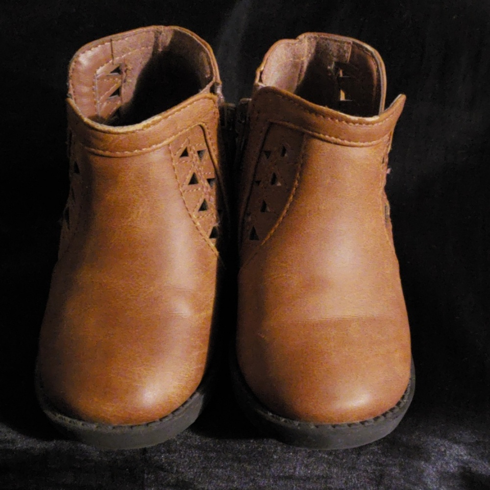 Toddler Brown Booties